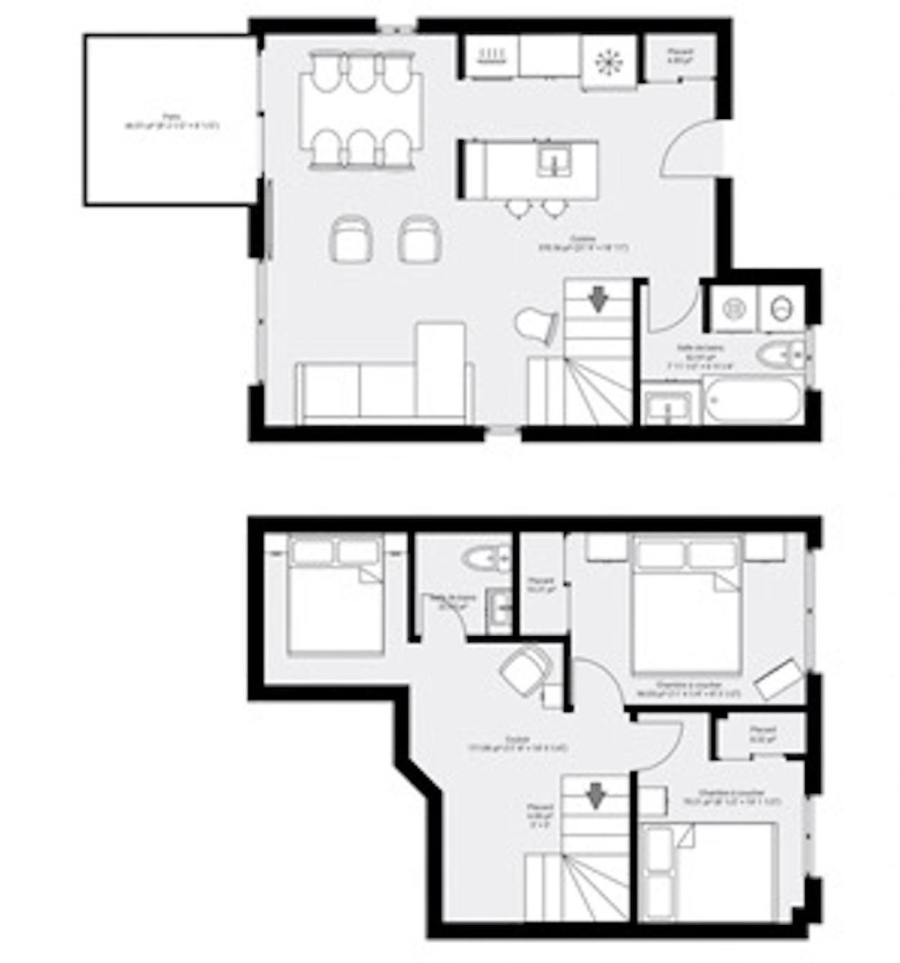 Апартаменти Initial - Sylvestre - Mont-Sainte-Anne Бопре Екстер'єр фото